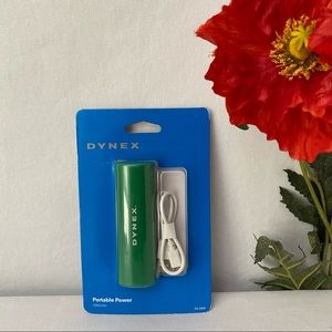 DYNEX Portable Power Charger, 2000mAh, NWT